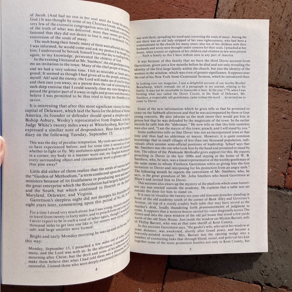 Wesley United Methodist Church History Dover Delaware Chapel Methodist Religious - Picture 4 of 10